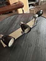 Moderne 3-spots wandlamp, Ophalen of Verzenden, Zo goed als nieuw, Metaal