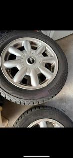 Vredestein all season alu velgen en banden 4x100 15 inch, Auto-onderdelen, Banden en Velgen, Ophalen, Gebruikt, 15 inch, 175 mm