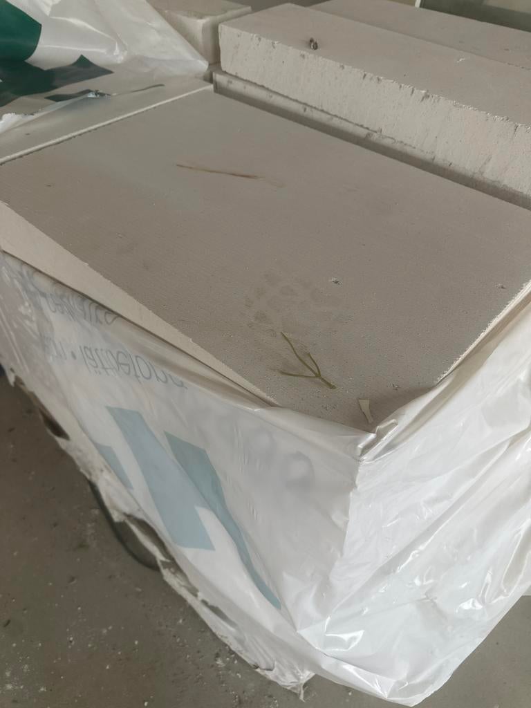 Cellenbetonblokken 38 stuks, Doe-het-zelf en Verbouw, Metselstenen, Ophalen, Nieuw, Bakstenen