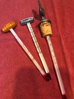 3 Vintage Wijnthermometers, Ophalen of Verzenden
