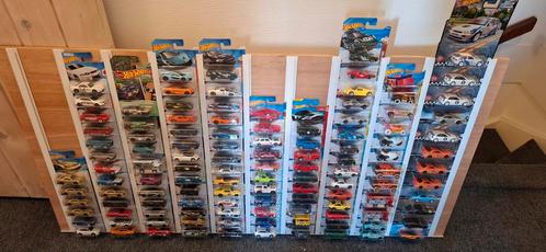 Hotwheels verzameling + Hot Wheels muur | Premium&Mainline, Hobby en Vrije tijd, Modelauto's | 1:43, Nieuw, Auto, Overige merken