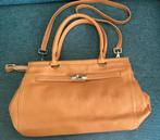 Z.g.a.n. Vera pelle tas, Sieraden, Tassen en Uiterlijk, Tassen | Damestassen, Ophalen of Verzenden, Zo goed als nieuw, Bruin, Handtas