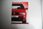 Folder Volkswagen Polo (01-1995) (41), Ophalen of Verzenden, Nieuw, Volkswagen