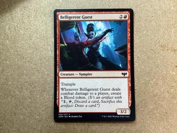 1x Belligerent Guest [144/277] (Near Mint) beschikbaar voor biedingen