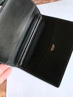 Hermes groot box-leer kaarthouder, Overige merken, Gebruikt, Zwart, Ophalen of Verzenden