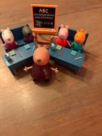 Peppa pig speelset klaslokaal, Ophalen of Verzenden, Zo goed als nieuw, Jongen
