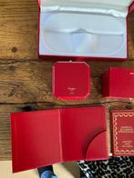 Diverse luxe Cartier juwelendoosjes en bijbehorende boekjes, Ophalen of Verzenden, Zo goed als nieuw, Verpakking