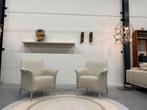 2 Leolux Mayuro Fauteuils Ceras Pristine leer Design Stoel, Leolux, Nieuw, Ophalen of Verzenden, Leer