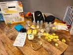 Medela freestyle dubbele borstkolf elektrisch, Ophalen of Verzenden, Zo goed als nieuw, Borstkolf