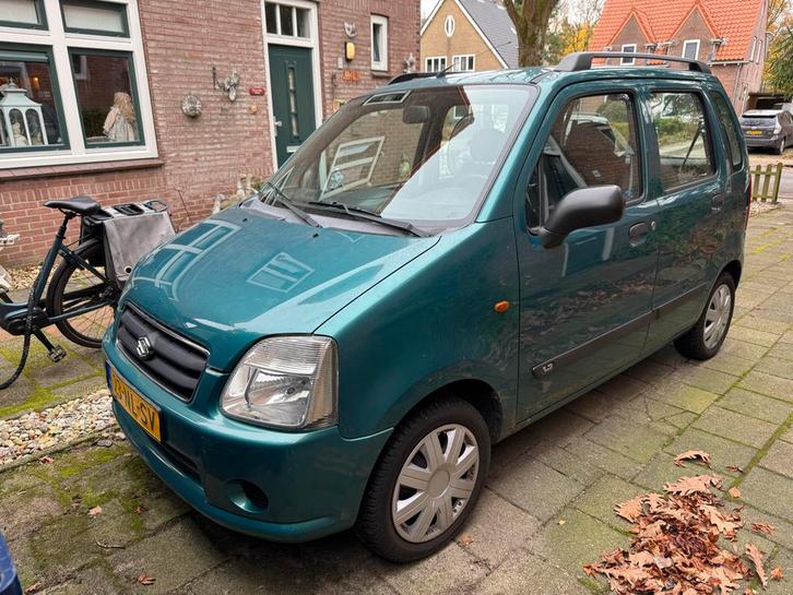 Suzuki Wagon R+1.3 AUT 2003 airco nwe APK (met rolstoellift), Auto's, Suzuki, Particulier, Wagon R+, Aangepast voor mindervaliden