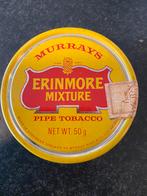Vintage blik leeg pijptabak Murray’s erinmore mixture, Verzamelen, Ophalen of Verzenden, Zo goed als nieuw