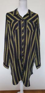 So Soire lange blouse/tuniek zwart, geel gestreept maat XXL, So Soire, Blouse of Tuniek, Geel, Ophalen of Verzenden