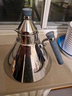 Stijlvolle roestvrijstalen fluitketel, Ophalen of Verzenden, Zo goed als nieuw