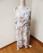 C63 GERRY WEBER aparte kant jurk blauw roze 46, Kleding | Dames, Blauw, Maat 46/48 (XL) of groter, Ophalen of Verzenden, Zo goed als nieuw