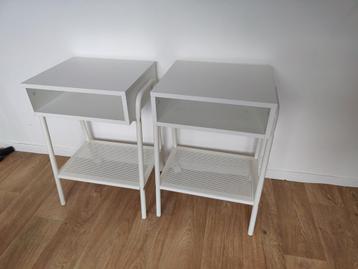 2x Ikea Setskog nachtkastje beschikbaar voor biedingen