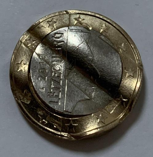 Diverse 1 euromunten Luxemburg misslag wokkel vernietigd, Postzegels en Munten, Munten | Europa | Euromunten, Losse munt, 1 euro