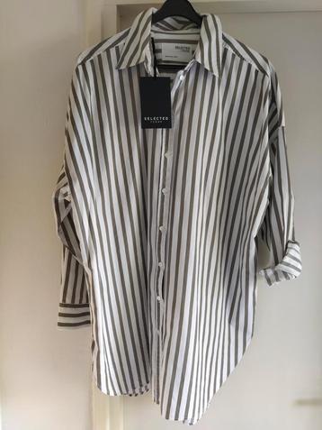 NIEUW!! SELECTED FEMME oversized blouse VAN 75 VOOR 22,50! beschikbaar voor biedingen