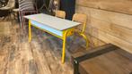 Vintage schoolbankjes, Ophalen, Gebruikt, Tafel(s) en Stoel(en)