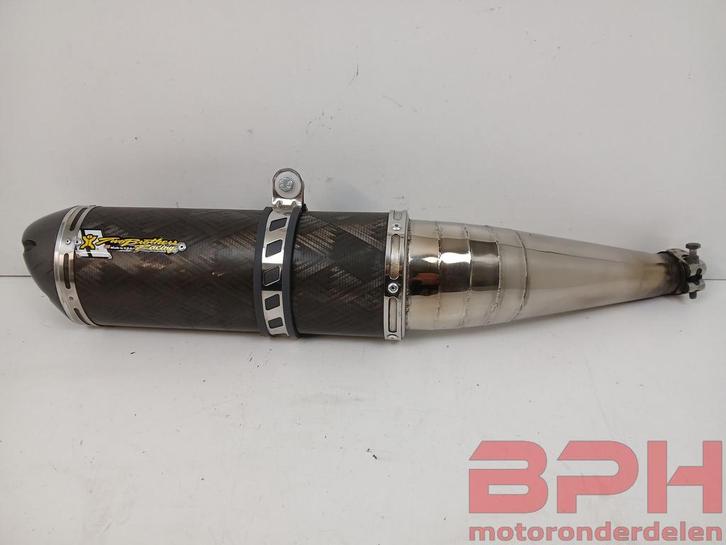 Two Brothers uitlaat Suzuki GSX-R 1000 K5 - K6 2005 t/m 2006, Motoren, Onderdelen | Suzuki, Gebruikt, Ophalen of Verzenden