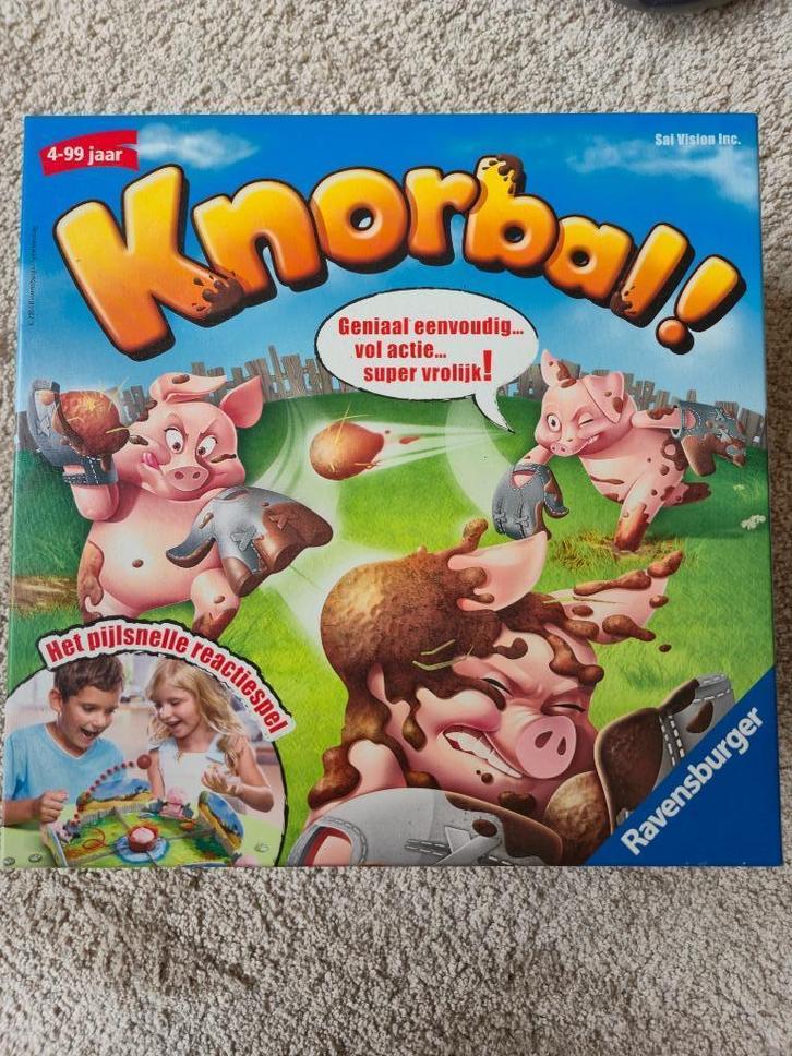 knorbal! spel, Verzamelen, Speelgoed, Zo goed als nieuw, Ophalen