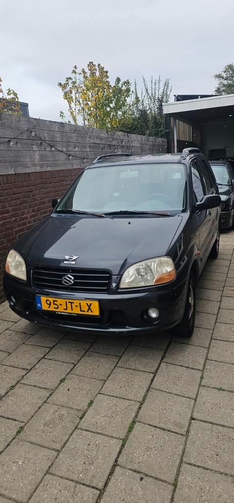 Suzuki Ignis 1.3 GL 2002 Zwart, Auto's, Suzuki, Bedrijf, Ignis, ABS, Airbags, Airconditioning, Android Auto, Apple Carplay, Bluetooth