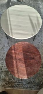 Salontafel, Huis en Inrichting, Gebruikt, 100 tot 150 cm, Rond, 50 tot 100 cm