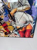 Gesigneerd Thierry Auger Kunstwerk - Pop Art Collage, Antiek en Kunst, Ophalen