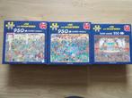 3 legpuzzel van Jan van Haasteren 950 stuks, Ophalen of Verzenden, 500 t/m 1500 stukjes, Zo goed als nieuw, Legpuzzel