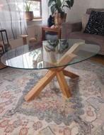 Ovale salontafel, Huis en Inrichting, Tafels | Salontafels, 100 tot 150 cm, Zo goed als nieuw, Minder dan 50 cm, Ovaal