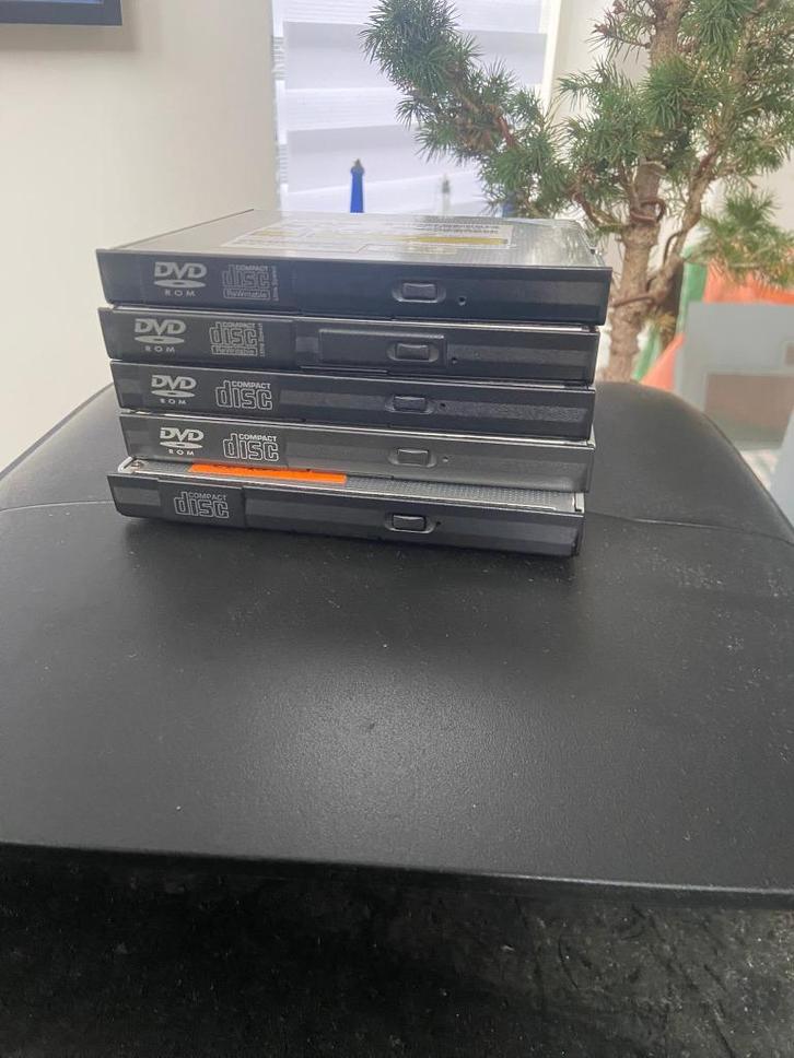 DVD ROM speler voor laptop, Computers en Software, Optische drives, Gebruikt, Intern, Cd, Dvd, Ophalen