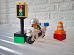 Duplo 5679. Motoragent met verkeerslicht en pilon. Compleet, Ophalen of Verzenden, Gebruikt, Duplo