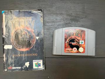 Mortal Kombat Trilogy N64 - met boekje beschikbaar voor biedingen