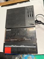 Cassette recorder philips D6350 variabel speed control, Philips, A, P, Ophalen of Verzenden