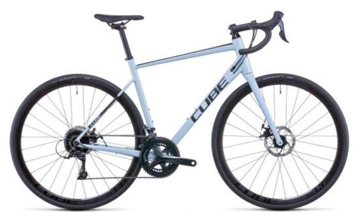 CUBE ATTAIN PRO Heren Skygrey/black 60cm 2022, Fietsen en Brommers, Fietsen | Racefietsen, Nieuw, Overige merken, 57 tot 61 cm