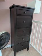 Ikea Hemnes Ladekast - Bruin - 5 Laden, Huis en Inrichting, Ophalen, Gebruikt, 5 laden of meer, 50 tot 100 cm