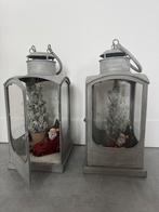 Lantaarns met kerstdecoratie, Diversen, Ophalen, Zo goed als nieuw