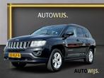 Jeep Compass 2.0 Sport|Trekhaak|Xenon|NL AUTO|Airco|Recent b, Auto's, Jeep, Zwart, Zwart, Handgeschakeld, SUV of Terreinwagen
