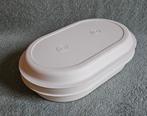 1 set Tupperware serveerschalen ( 3in1), Ophalen of Verzenden, Gebruikt, Crème, Schaal