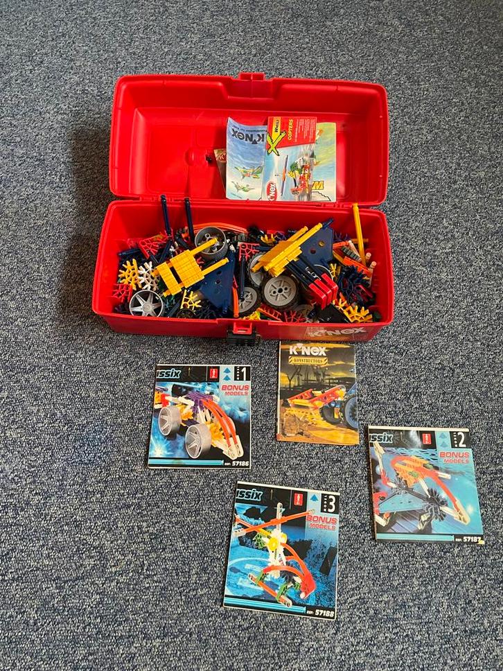 K'nex Bouwset met Handleidingen, Kinderen en Baby's, Speelgoed | Bouwstenen, Gebruikt, K'nex, Ophalen of Verzenden