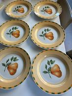 6 Borden met peren Somerset Churchill collectie, Antiek en Kunst, Ophalen of Verzenden