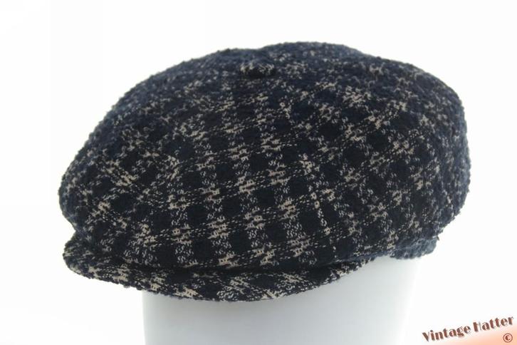 Paperboy pet Hatland Vablo Navy donkerblauw wolmix 54 en 60, Kleding | Heren, Hoeden en Petten, Nieuw, Pet, 60 cm (XL, 7½ inch) of meer