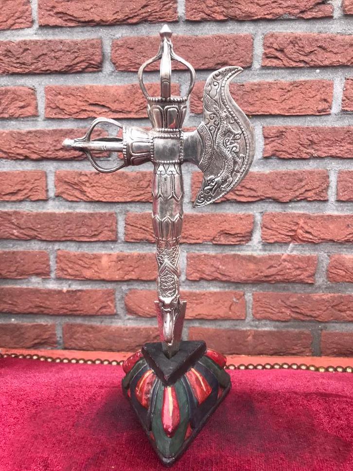 bronzen parashu, Tibetaans Boeddhisme, Antiek en Kunst, Kunst | Niet-Westerse kunst, Ophalen of Verzenden