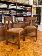 Set van 2 Amsterdamse School stoelen., Ophalen of Verzenden