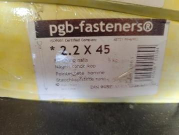 Nagels in dozen van 5kg - Diverse maten beschikbaar voor biedingen