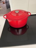 Grote gietijzeren pan braadpan ketel met deksel van Blokker, Huis en Inrichting, Keuken | Potten en Pannen, Ophalen, Zo goed als nieuw