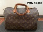 Louis vuitton speedy 30, Ophalen of Verzenden, Zo goed als nieuw, Bruin, Handtas