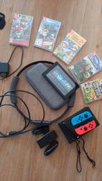 Nintendo Switch + Diverse Games!, Spelcomputers en Games, Ophalen of Verzenden, Gebruikt, Met games, Switch Original