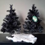 Kerstboom zwart kunst H60 Christmass tree black 2 stuks, Diversen, Kerst, Ophalen of Verzenden, Nieuw