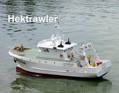 Bouwtekeningen van een Hektrawler / werkboot, Hobby en Vrije tijd, Modelbouw | Boten en Schepen, Nieuw, Overige merken, Ophalen of Verzenden