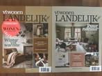 Interieur Magazine VT WONEN LANDELIJK - 2 exemplaren, Ophalen of Verzenden, Nieuw, Overige typen